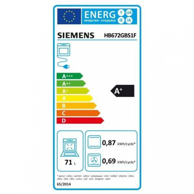 FOUR ENCASTRABLE - SIEMENS - HB672GBS1F