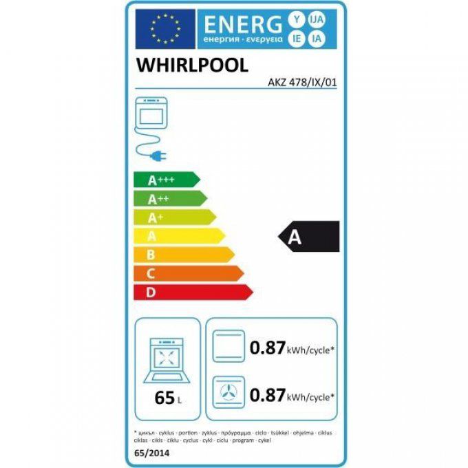 FOUR ENCASTRABLE - WHIRLPOOL - AKZ478IX01