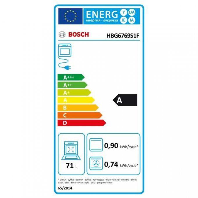 FOUR ENCASTRABLE - BOSCH - HBG6769S1F