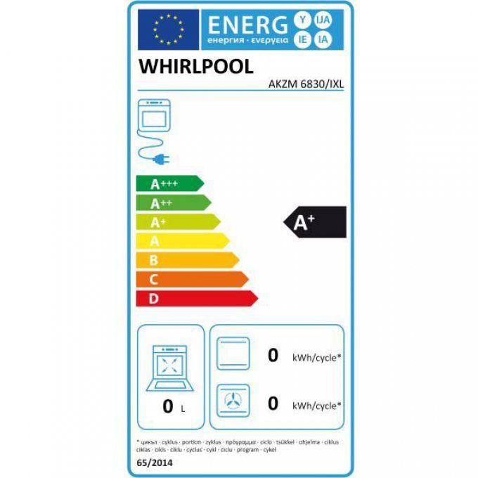 FOUR ENCASTRABLE - WHIRLPOOL - AKZM6830IXL
