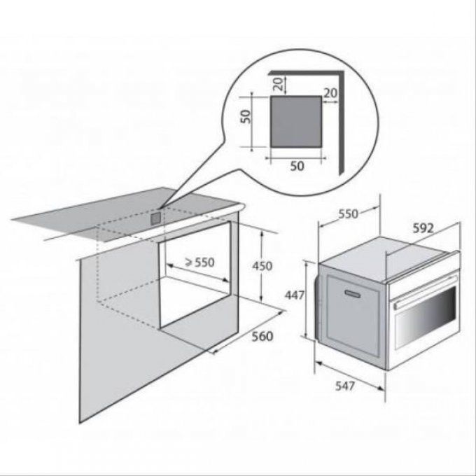BRANDT - BKS6135B
