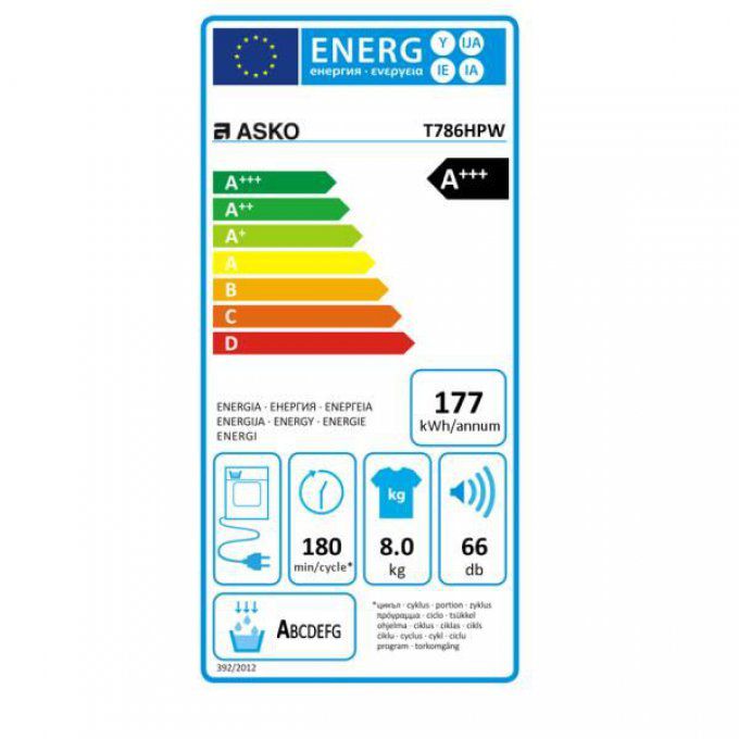 ASKO - T786HPW