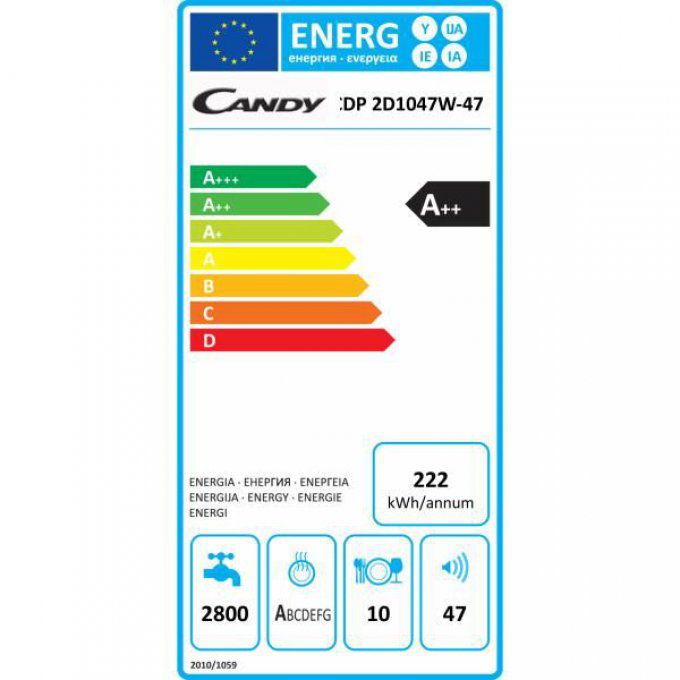 CANDY - CDP2D1047W-47