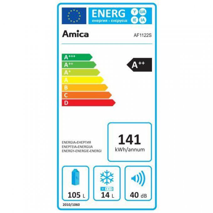 Réfrigérateur table top 4* AMICA - AF1122S