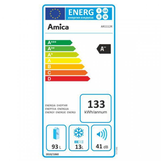 Réfrigérateur table top 4* AMICA - AR1112R