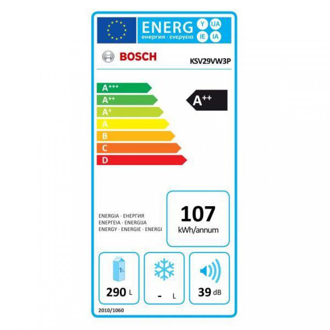 Réfrigérateur 1 porte Tout utile BOSCH - KSV29VW3P
