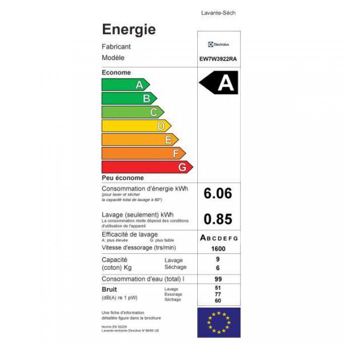 ELECTROLUX - EW7W3922RA