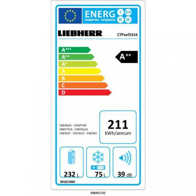 LIEBHERR - CTPESF3316B