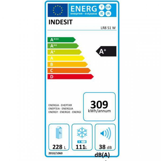 Réfrigérateur combiné INDESIT - LR8S1W