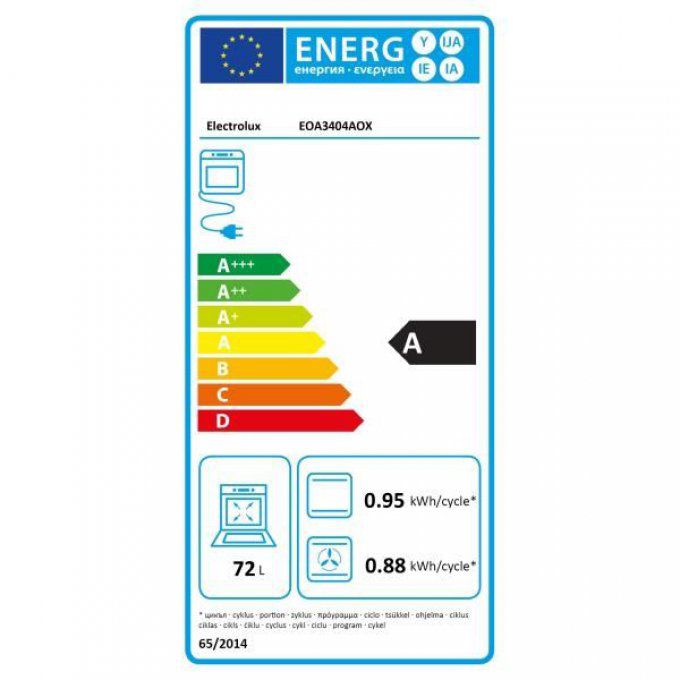 FOUR ENCASTRABLE - ELECTROLUX - EOA3404AOX