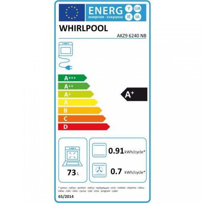 FOUR ENCASTRABLE - WHIRLPOOL - AKZ96240NB
