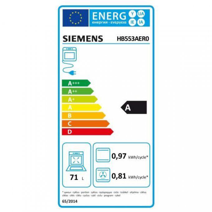 FOUR ENCASTRABLE - SIEMENS - HB553AER0