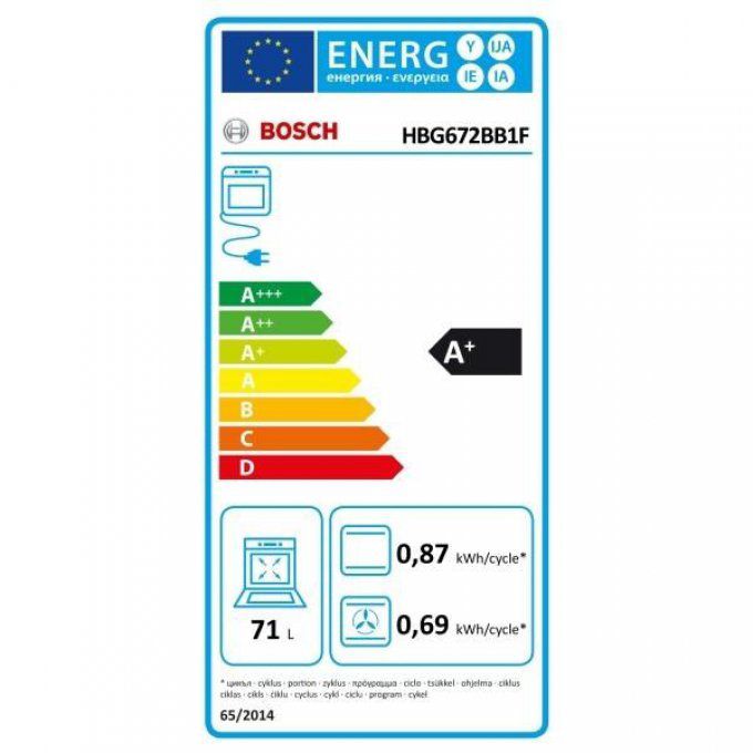 FOUR ENCASTRABLE - BOSCH - HBG672BB1F