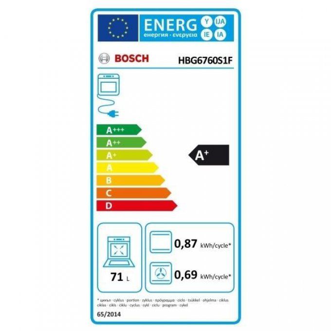 FOUR ENCASTRABLE - BOSCH - HBG6760S1F