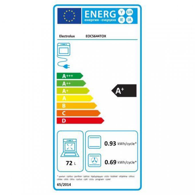FOUR ENCASTRABLE - ELECTROLUX - EOC5644TOX