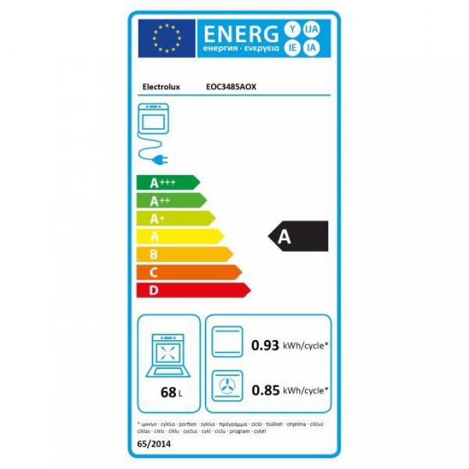 FOUR ENCASTRABLE - ELECTROLUX - EOC3485AOX