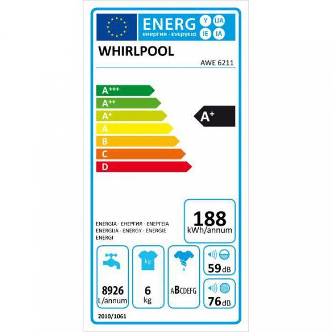 WHIRLPOOL - AWE6211