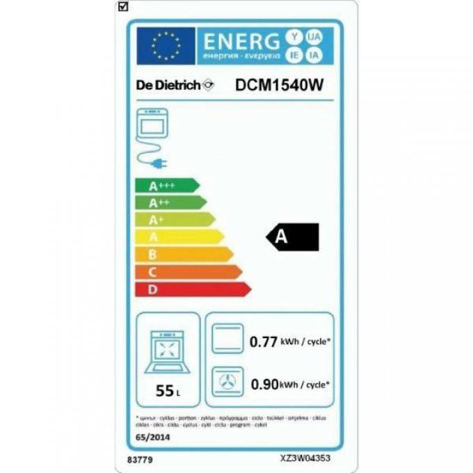 DE DIETRICH - DCM1540W