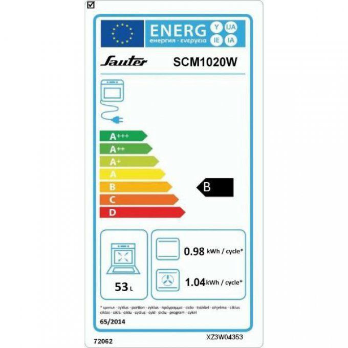 SAUTER - SCM1020W