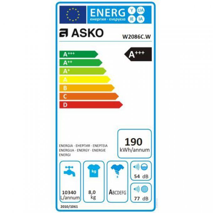 ASKO - W2086CW