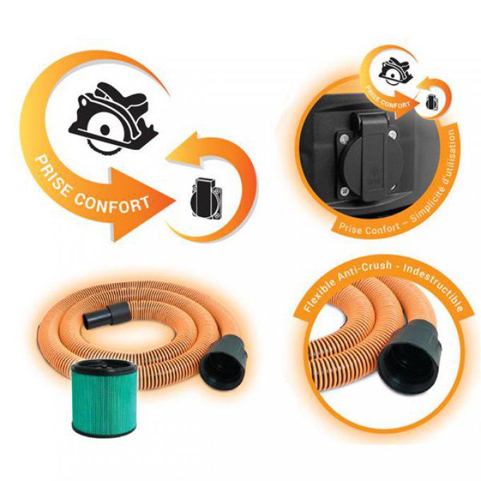 Aspirateur Cuve EWT PEM - CS5COMFORT