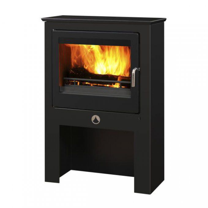 Poêle à bois panoramique DEVILLE - CO77AS.06