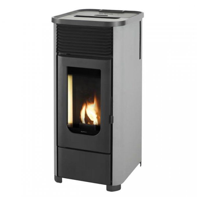 Poêle à granulés électronique SUPRA - LENI8GRIS