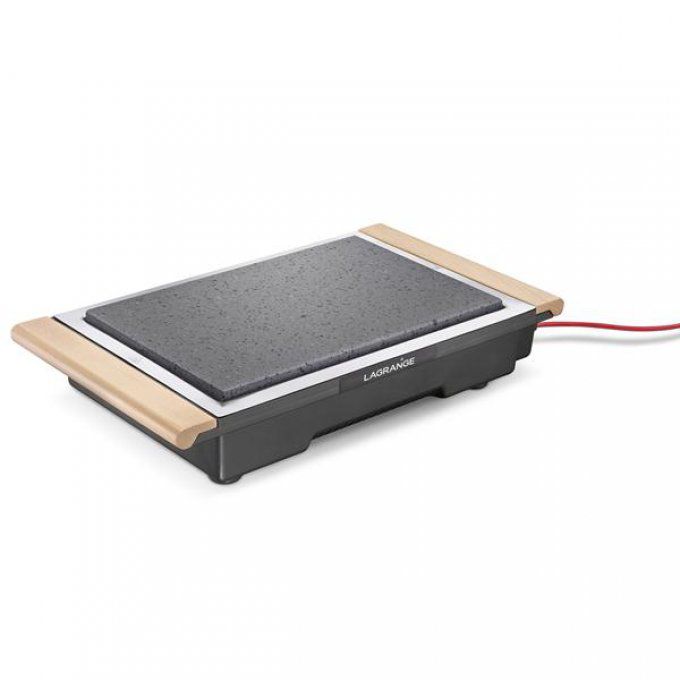 GRILL PIERRE CLASSIC 37,3X23,4 CM INOX/HETRE