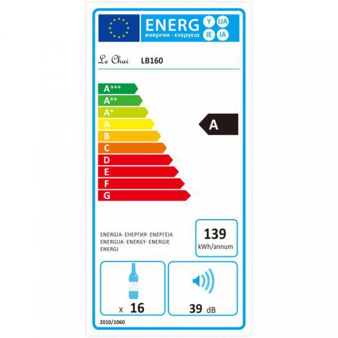 Cave à vin encastrable multizones LE CHAI - LB160