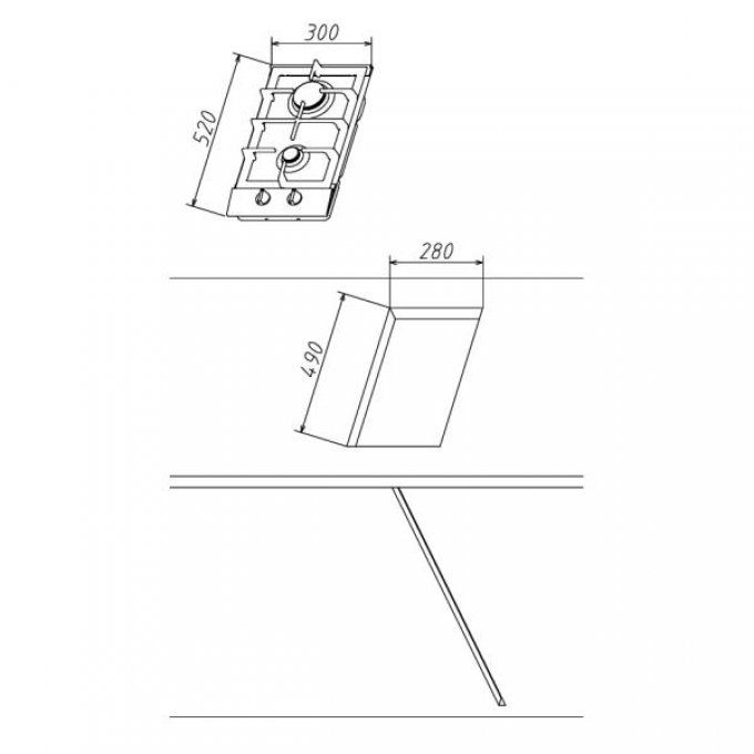 PLAQUE DE CUISSON - AMICA - AG2320X - 