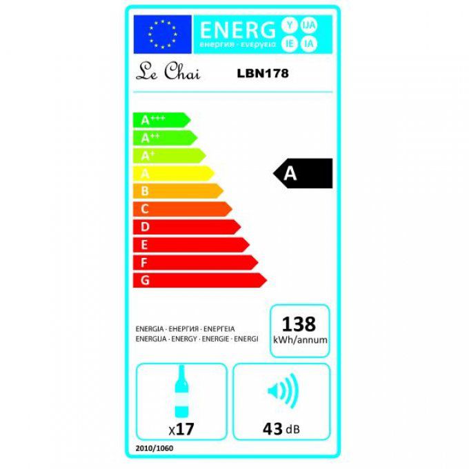 Cave à vin encastrable multizones LE CHAI - LBN178
