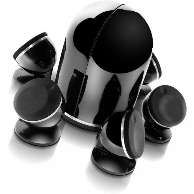 Pack d'enceintes 5.1 FOCAL - PACKDOME5.1/BLACK