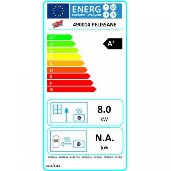 Poêle à granulés électronique GODIN - 490014BORD