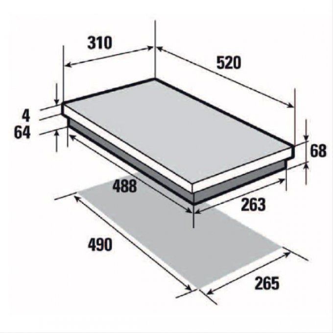 PLAQUE DE CUISSON - SAUTER - SPI4230B