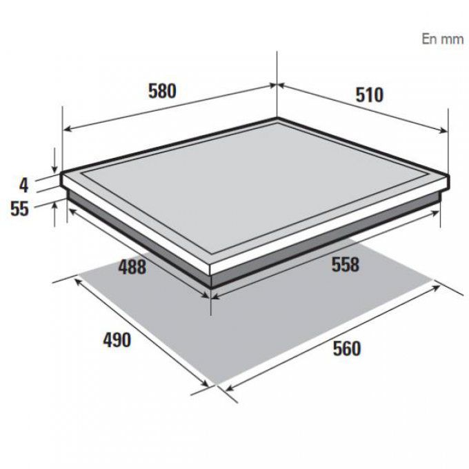 PLAQUE DE CUISSON - BRANDT - BPI6315B