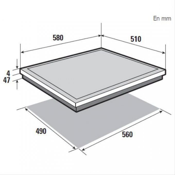 PLAQUE DE CUISSON - BRANDT - BPV6320B