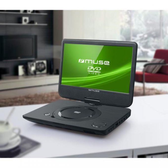 Lecteur DVD portable sans TNT MUSE - M1070DP