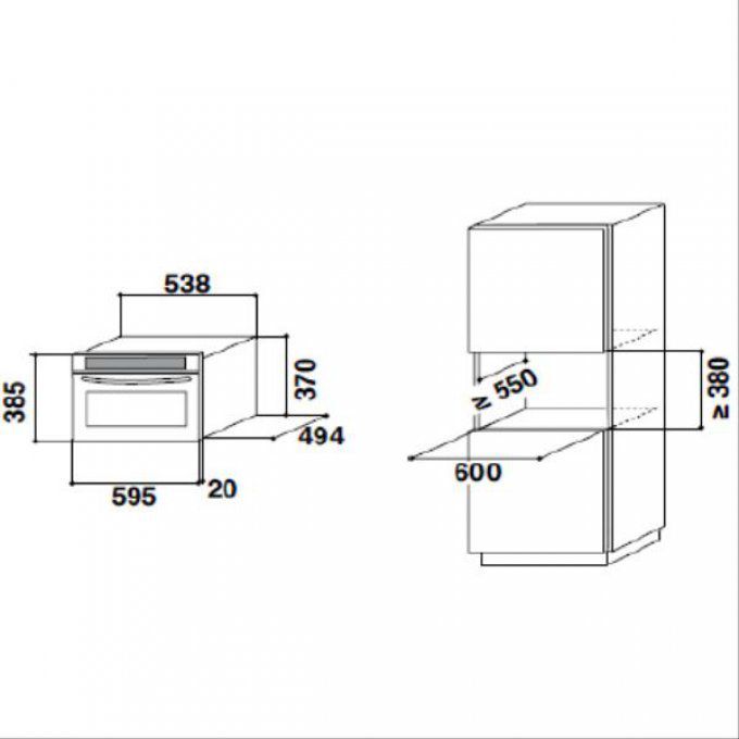 KITCHENAID - KMQCX38600