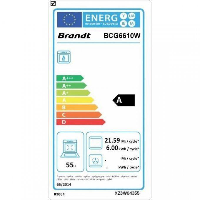 BRANDT - BCG6610W