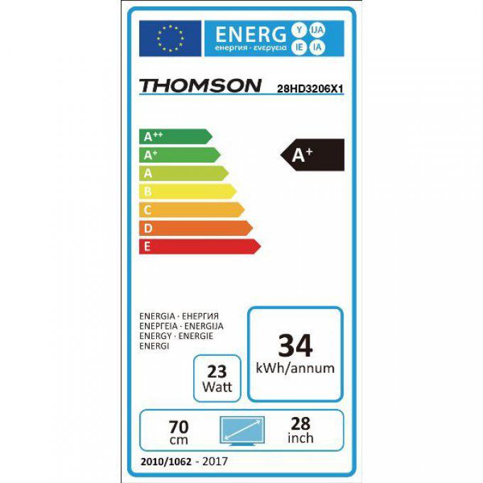 Téléviseur écran plat THOMSON - 28HD3206