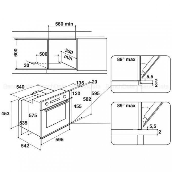 FOUR ENCASTRABLE - WHIRLPOOL - AKZ478IX01