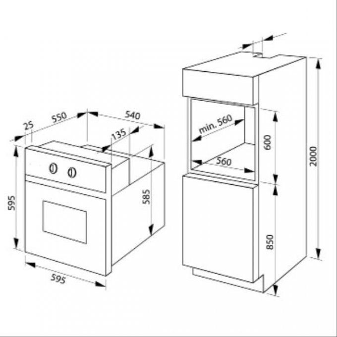 FOUR ENCASTRABLE - AMICA - AO5016