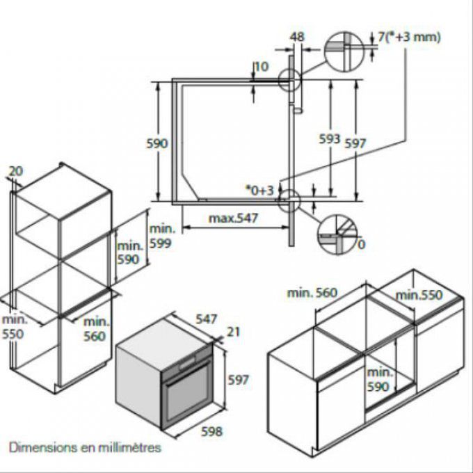 FOUR ENCASTRABLE - ASKO - OCS8664S