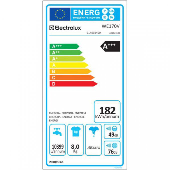 ELECTROLUX PRO - WE170V