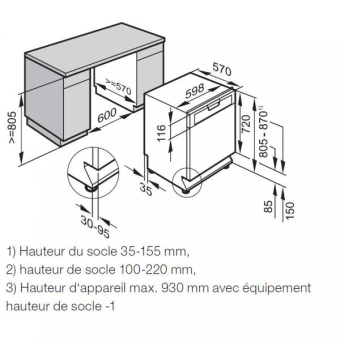 Lave-vaisselle intégrable MIELE - G4942SCIIN