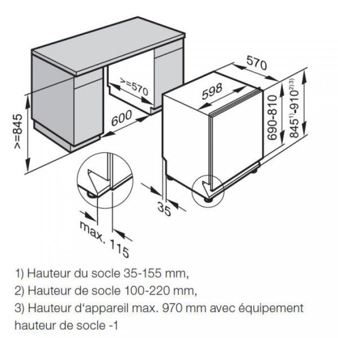 Lave-vaisselle Tout-intégrable MIELE - G4997SCVIXXL