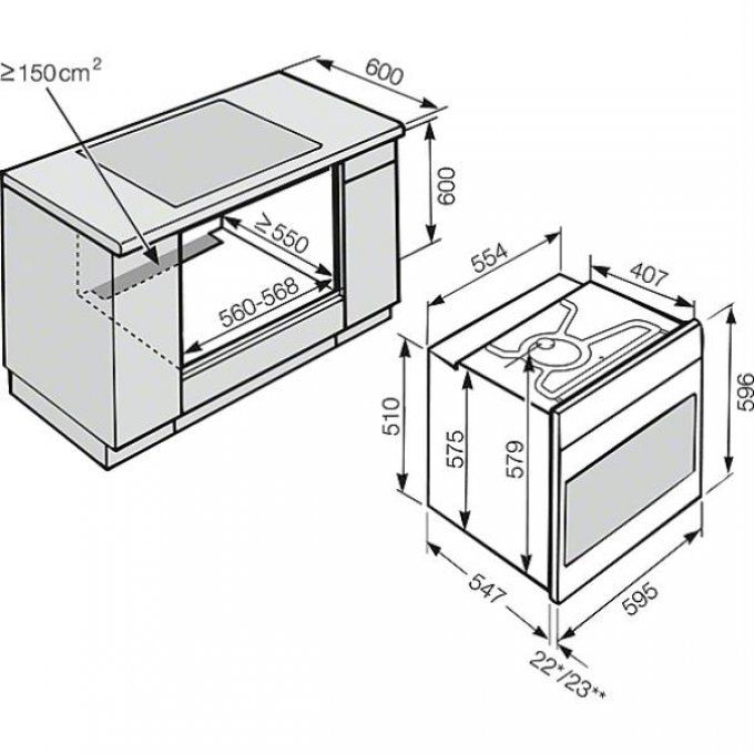 MIELE - H2265B