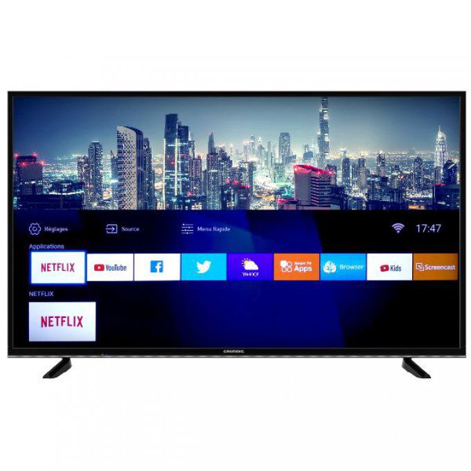 Téléviseur écran plat GRUNDIG - 43GDU7500B