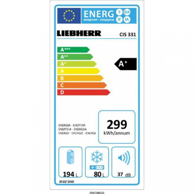 FRIGO ENCASTRABLE - LIEBHERR - CIS331