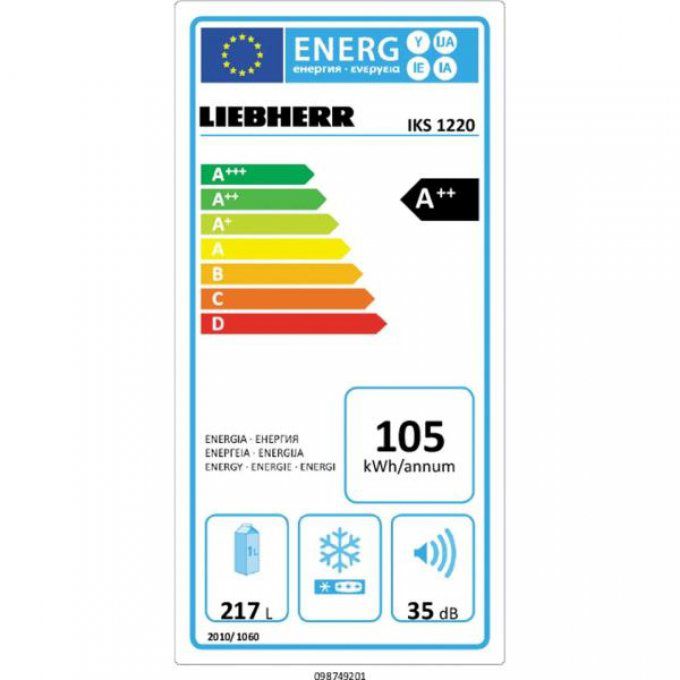 FRIGO ENCASTRABLE - LIEBHERR - IKS1220
